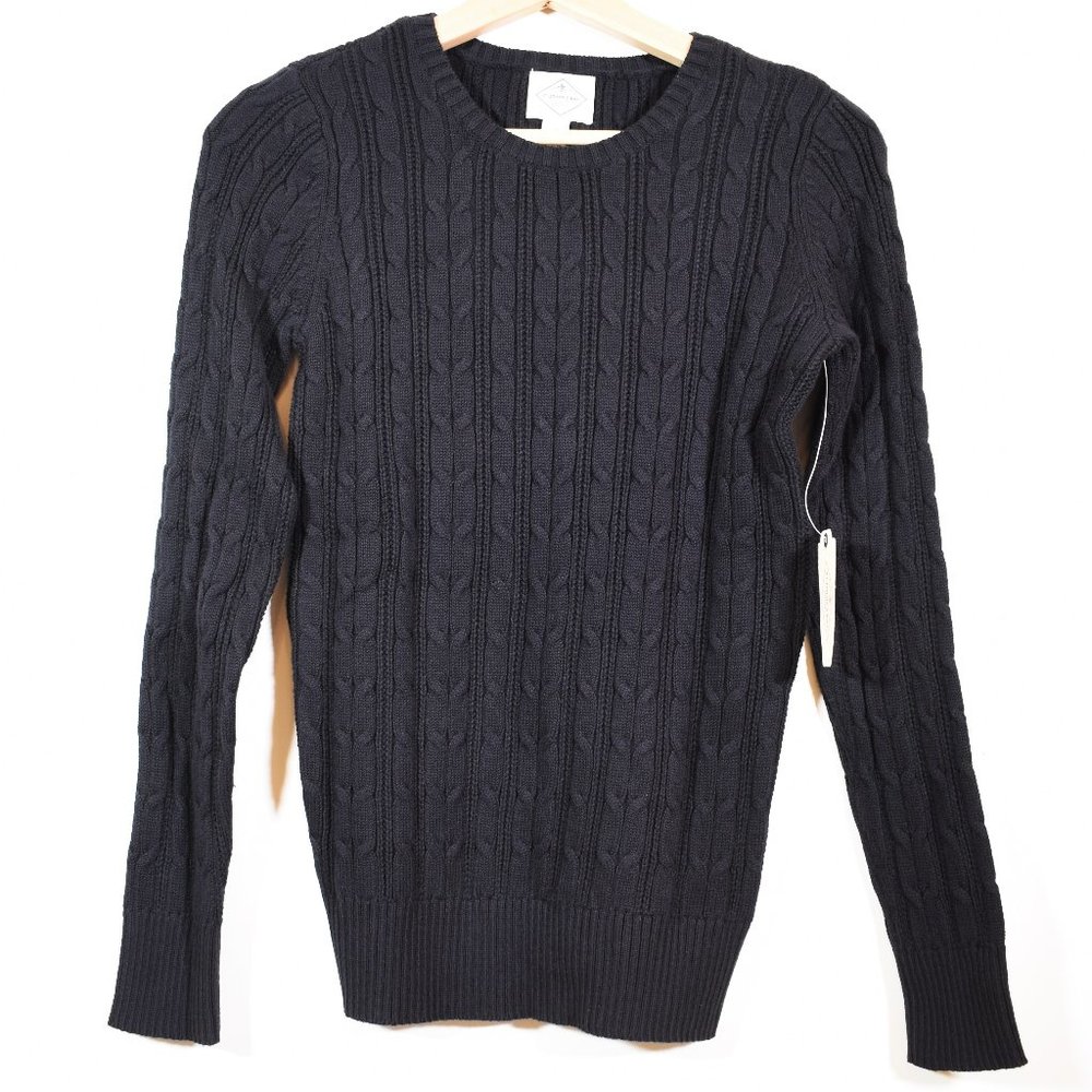 St. John's Round Neck Pullover Sweater